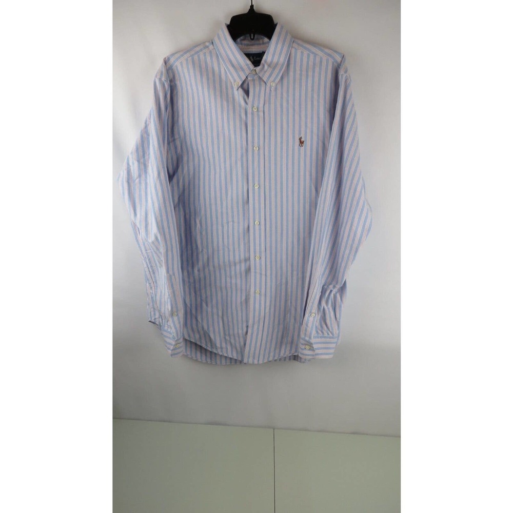 Ralph Lauren Shirt Classic Fit Long Sleeve Dress Shirt Large Button Down